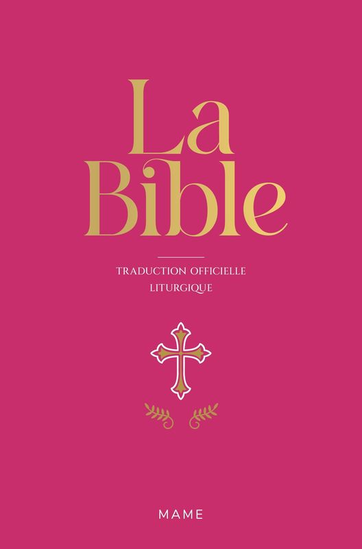 La Bible reliure souple rose (Parution le 09/01/2026)