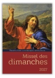 Missel des Dimanches 2027 (parution le 13 août 2026)