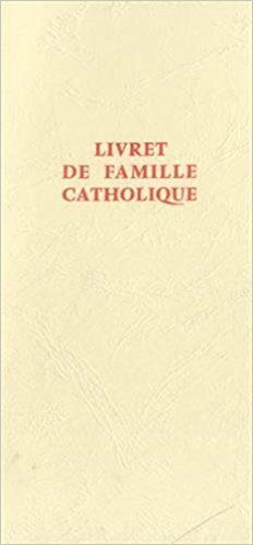 Livret de famille catholique