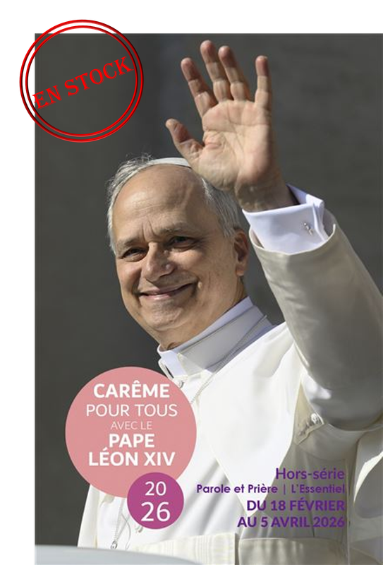Carême pour tous 2026, Avec le pape Léon XIV - Lot de 500 ex