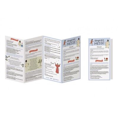 Dépliant ordinaire de la messe - version jeunesse (pack de 15ex)