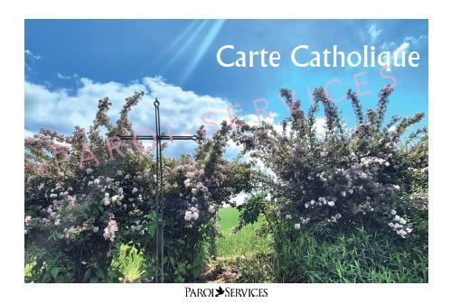Nouveauté ! Notre nouvelle "Carte catholique couleur"