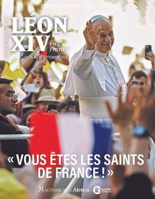 Visite de Léon XIV en France - Parution le 02 octobre 2026