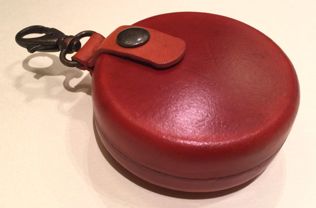 Borsettine bourse en Cuir Orange