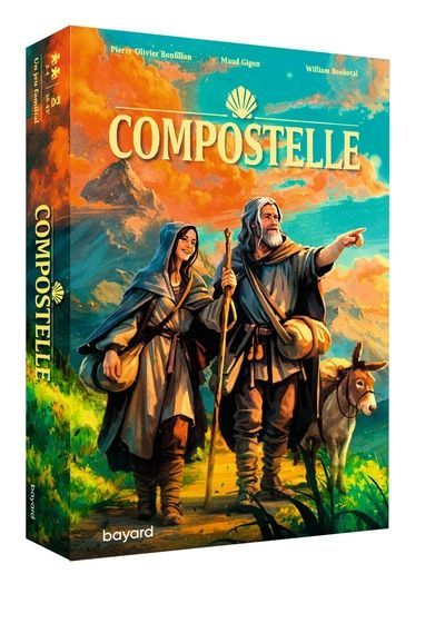 Jeu Compostelle -Un jeu de plateau inédit, passionnant et addictif pour tous ! PARUTION LE 28 OCTOBRE 2026