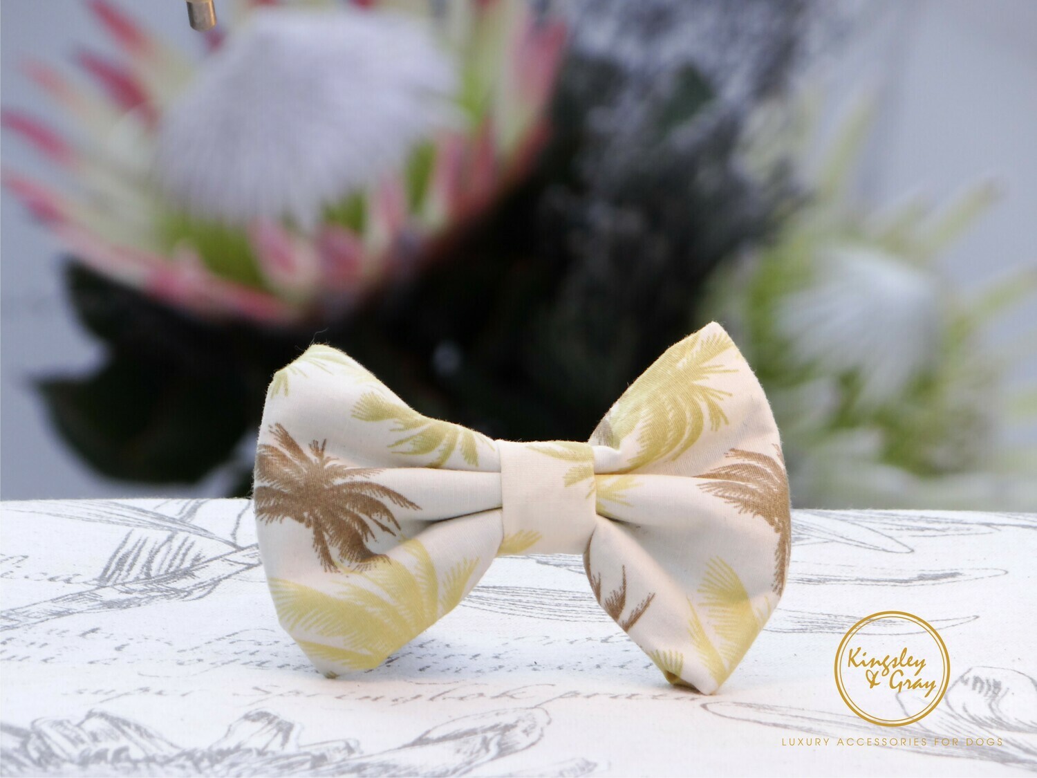PALM BREEZE DOG BOW TIE