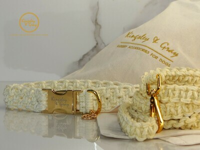 MACRAME DOG COLLAR (AZTEC) MACRAME DOG COLLAR (AZTEC)