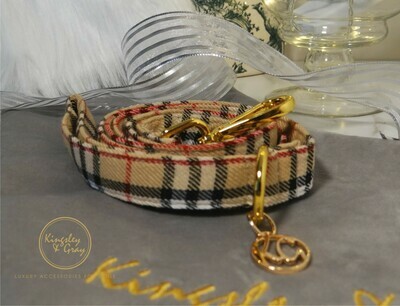 BURGUNDY BERRY DOG LEAD