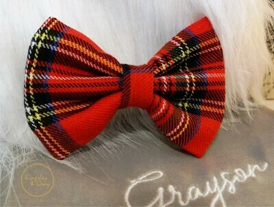 THE HIGHLANDER DOG BOW TIE