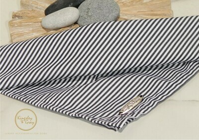 NAUTICAL STRIPE DOG BANDANA