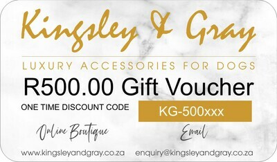 K&amp;G GIFT VOUCHER, VOUCHER VALUE: R500.00 GIFT VOUCHER