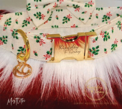 MISTLETOE DOG COLLAR MISTLETOE DOG COLLAR