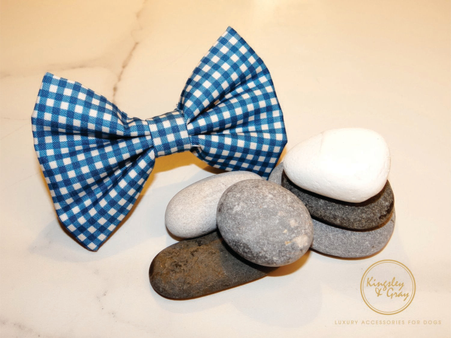 AZURE DOG BOW TIE AZURE DOG BOW TIE