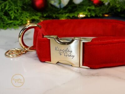MRS CLAUS DOG COLLAR MRS CLAUS DOG COLLAR