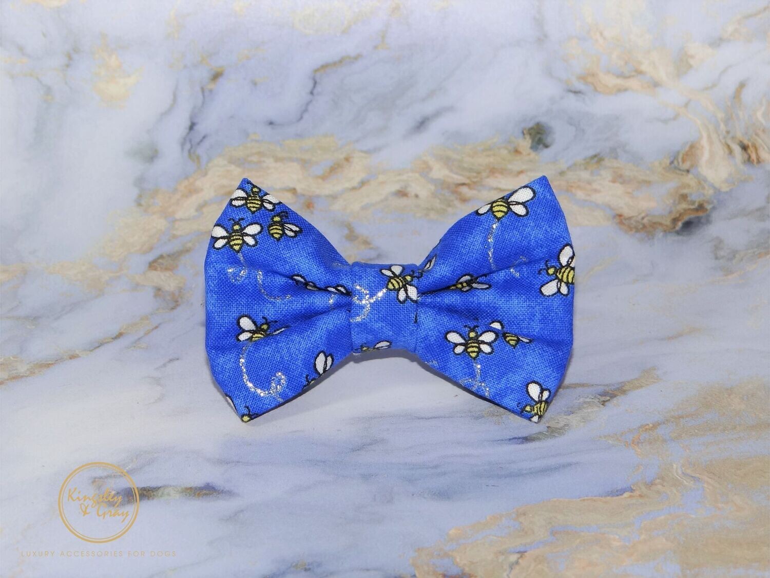 BUSY BEE DOG BOW TIE