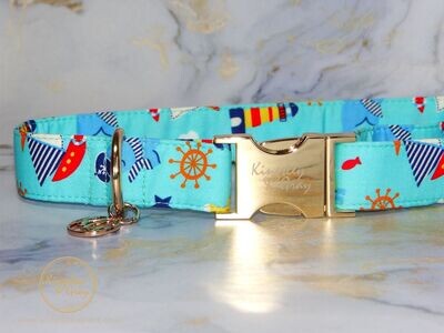 AHOY THERE! DOG COLLAR AHOY THERE! DOG COLLAR
