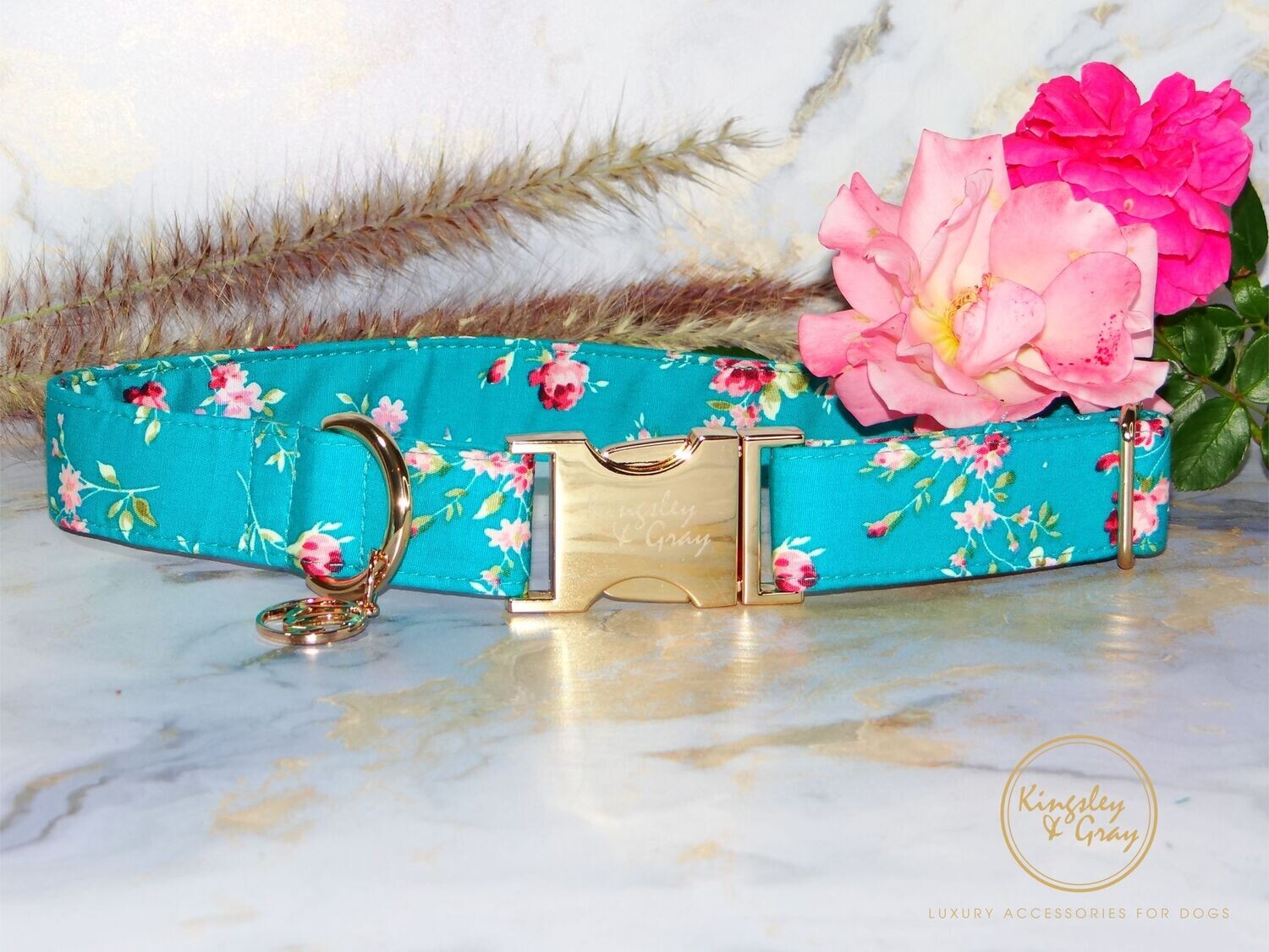 ORIENTAL ROSE DOG COLLAR