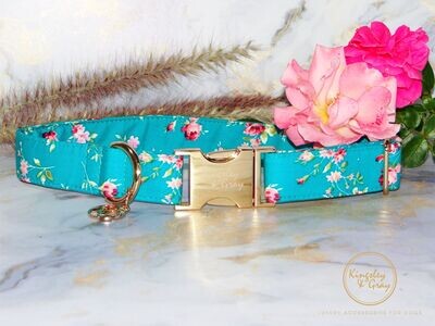 ORIENTAL ROSE DOG COLLAR