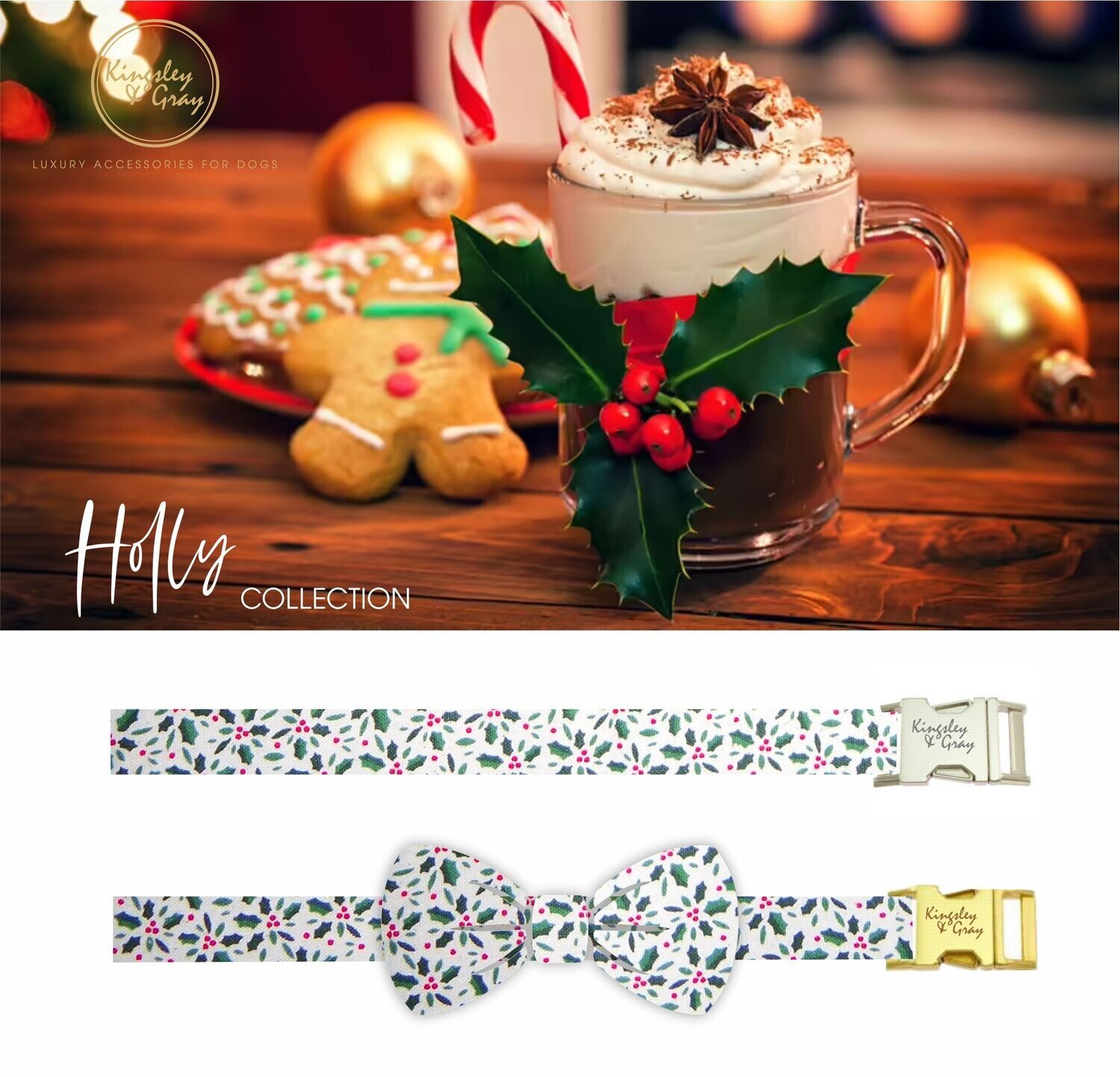 HOLLY DOG COLLAR HOLLY DOG COLLAR