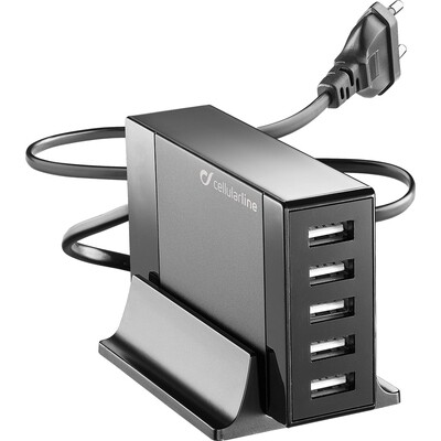 CellularLine Energy Station QC 50W-5USB Black CellularLine Energy Station QC 50W-5USB Black