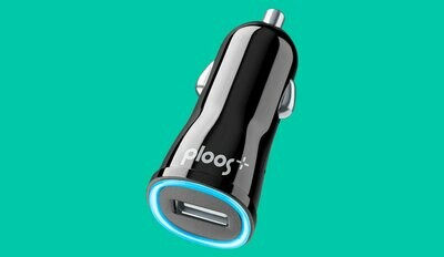 Ploos Car Charger Dock 2A-10W Black