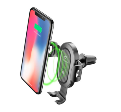 Celluarline Car Holder Handy Wing Active Wireless Black Celluarline Car Holder Handy Wing Active Wireless Black