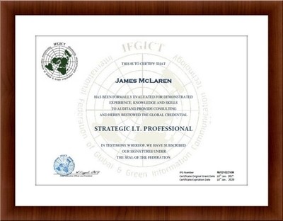 Strategic IT Professional Certification   “SITP”