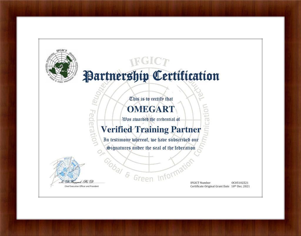 Verified Training Partner (VTP)  CertificationVTP