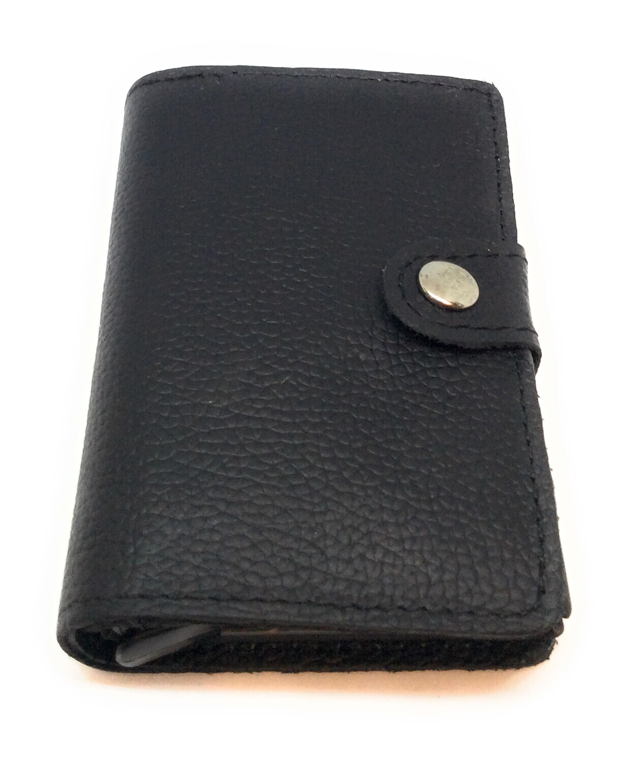 Credit Card Wallet With Button 