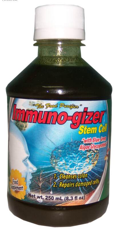 SELECT THIS OPTION: To have IMMUNOGIZER STEMCELL shipped to you DIRECT from Jamaica.