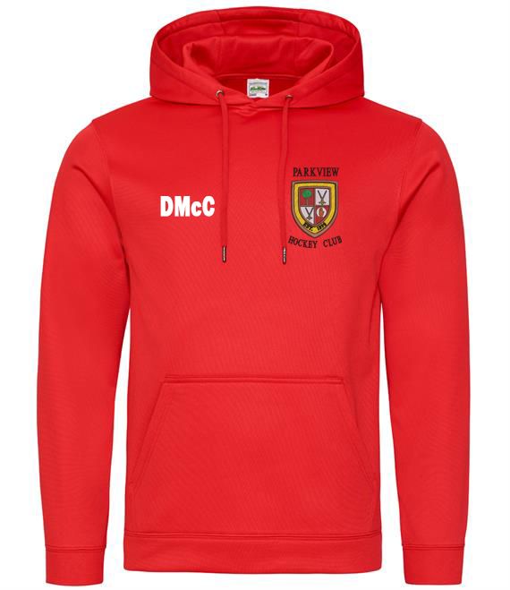 Parkview Hockey Club - JH006 Fire Red Hoody