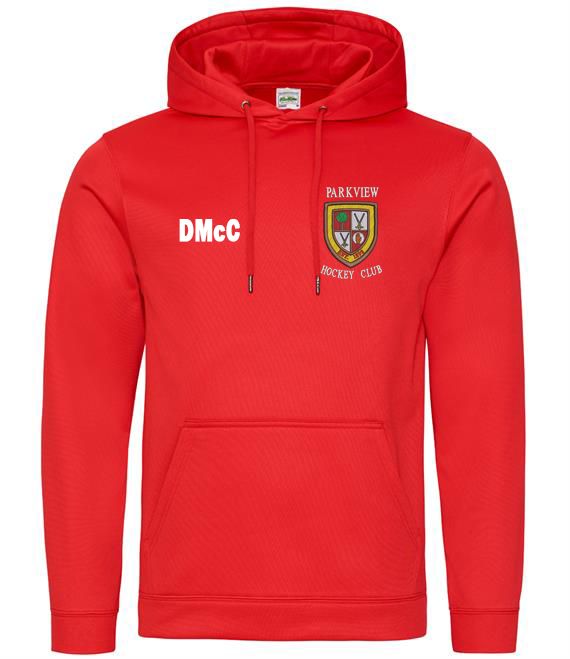 Parkview Hockey Club - Team Kit 2025 - Fire Red Hoody - JH006