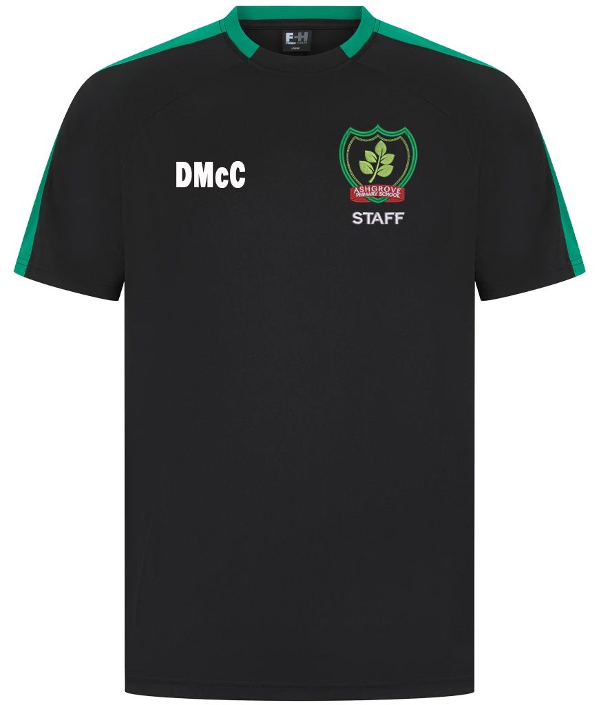 LV 290 - Finden + Hales Unisex Team T-Shirt - Black/Emerald