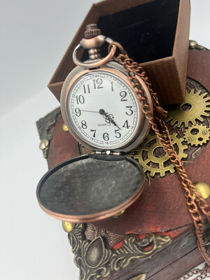 Copper Vintage Style Pocket Watch