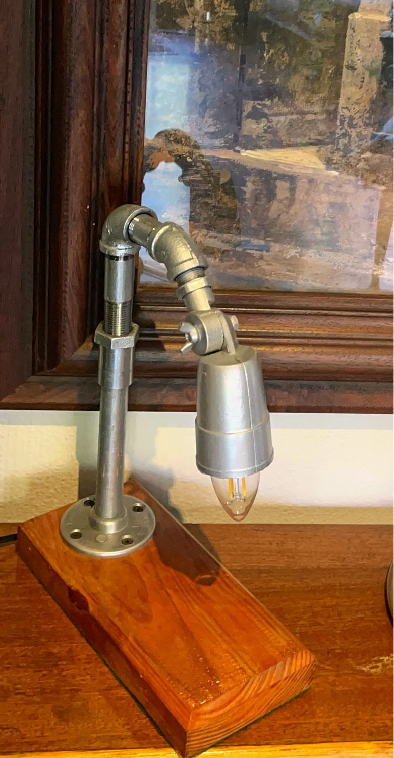 Industrial Steel Pipe Lamps (lighting As Decor)