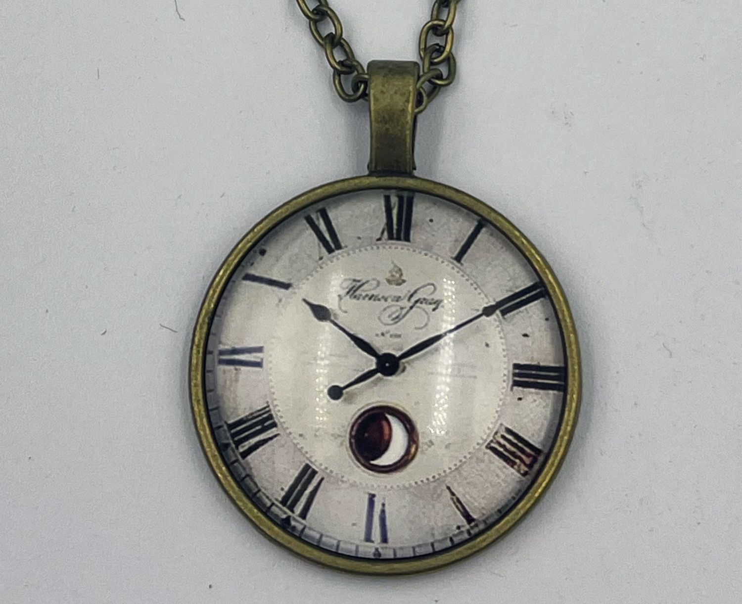 Steampunk Clock Pendant