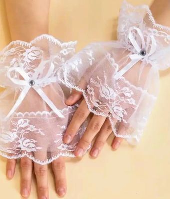 Steampunk Gloves And Lace Cuffs