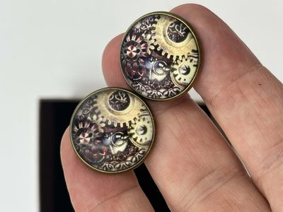 Steampunk Inspired Cufflinks