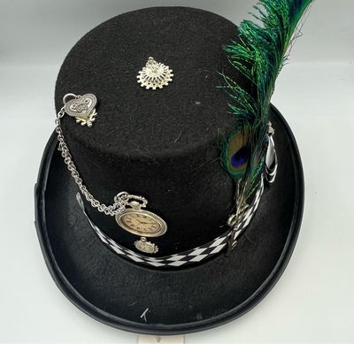 Steampunk Hats:top hats, Cowboy Hats, Aviator Ww2