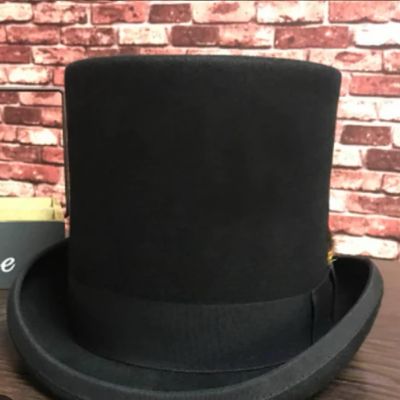 Steampunk Woollen Tophat London Style Premium