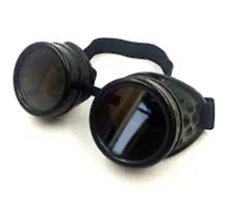 Steampunk Goggles, Black Cosplay