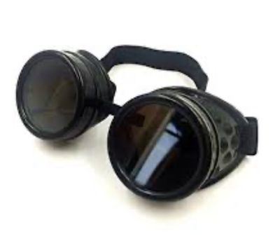 Steampunk Goggles, Black Cosplay