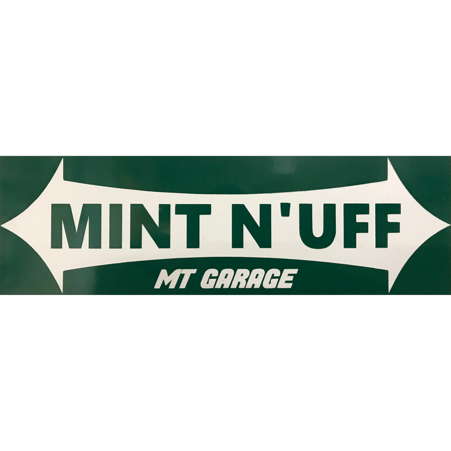 Mint N&#39;uff Decal