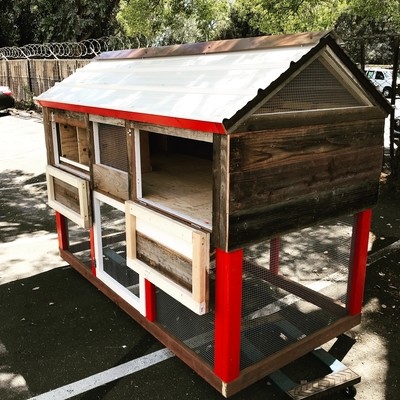 The Monterey Chicken Coop & Run The Monterey Chicken Coop & Run