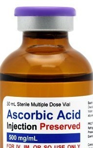 Vitamin C (Ascorbic Acid) only - 30 dose Self-Injection Kit