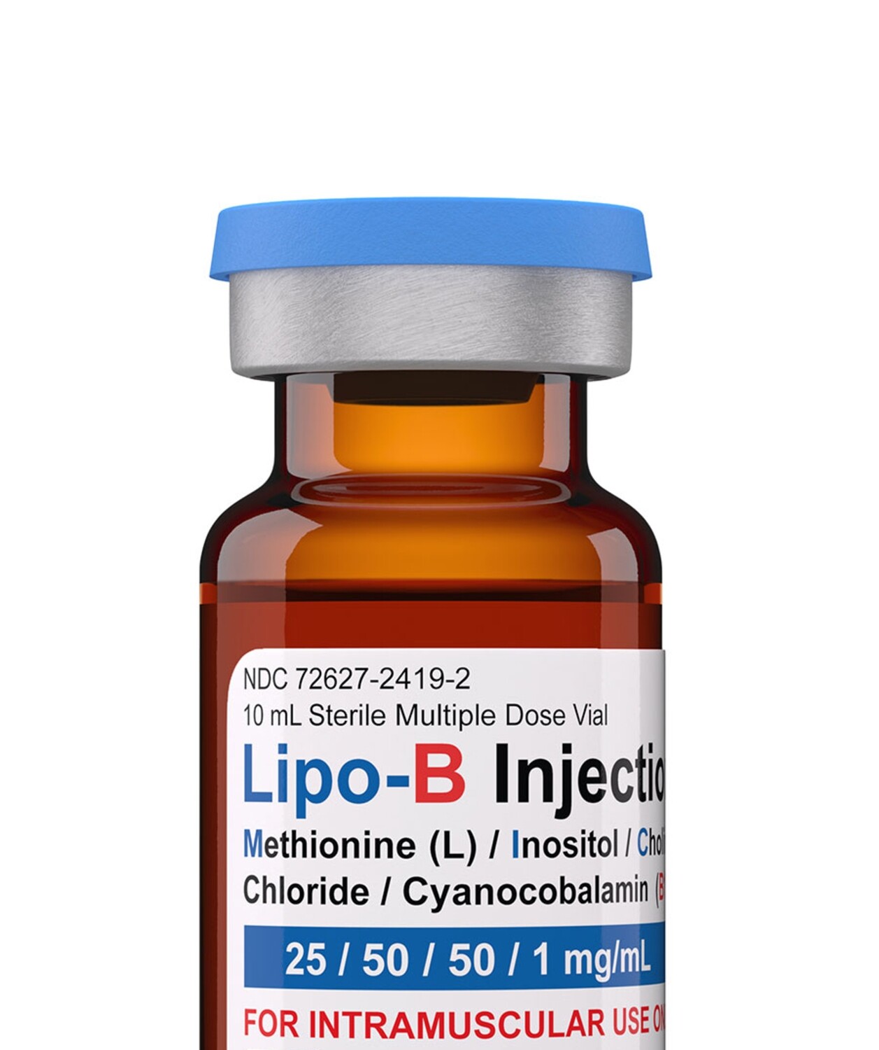 MICC Lipotropic (fat-burning) B12 - 10 dose Self-Injection Kit