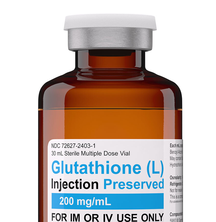 Glutathione - 30 dose Self-Injection Kit (with optional Vitamin C)