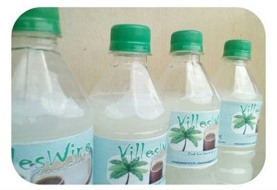 A Set [4 units of (75cl) bottles of Fresh Palmwine]