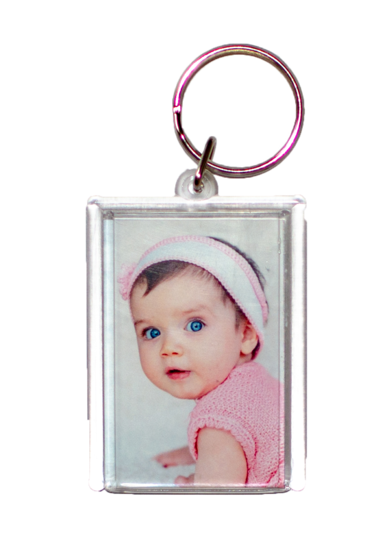 Key Ring Photo holder Plastic