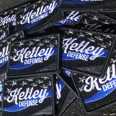 Kelley Defense Blue Line Patch
